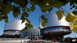 The European Court of Human Rights in Strasbourg, France (file photo)