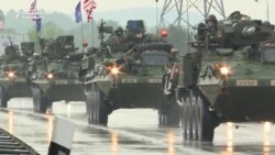 U.S. Convoy Begins Key East European Maneuvers