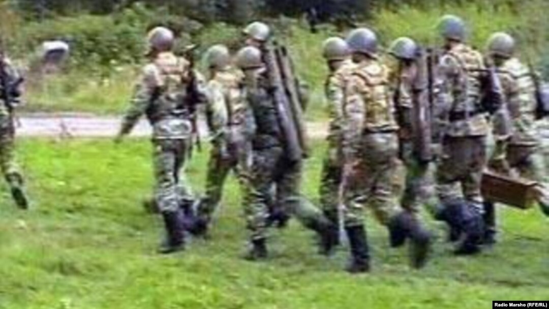 Russia/Ingushetia -- There are fights in the Sunzha mountains, Sunzha region, 2012