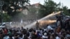 Полиция использовала водометы для разгона акции протеста в Ереване 