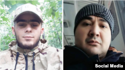 Аюбҷон Пиров (чап) ва Азамат Сангинов (рост)