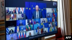 Европейските лидери се срещнаха виртуално заради пандемията от COVID-19