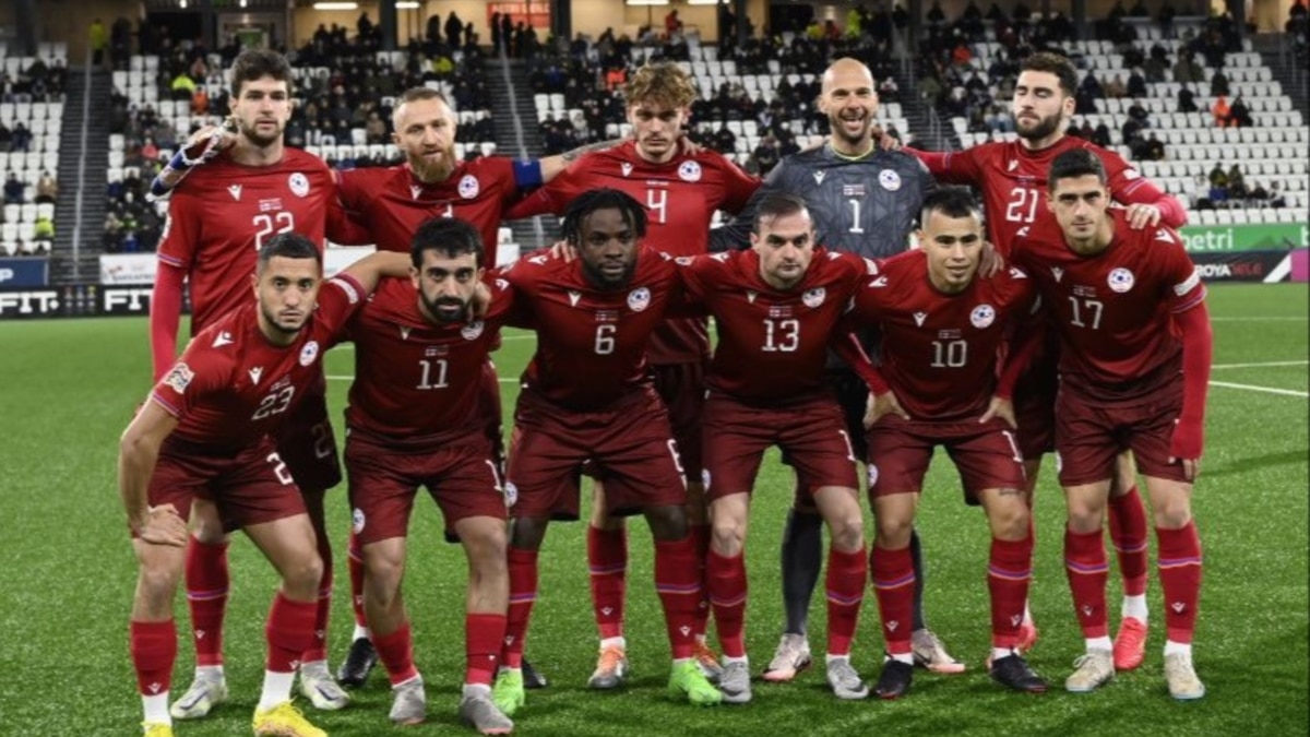 UEFA Nations League. The Armenian team brings a team from the Faroe Islands