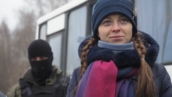 Вера Керпель после задержания в Диоксиново