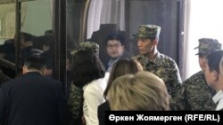 Куандык Бишимбаев коррупцияга айыпталып камалган учур. 2017-жыл.