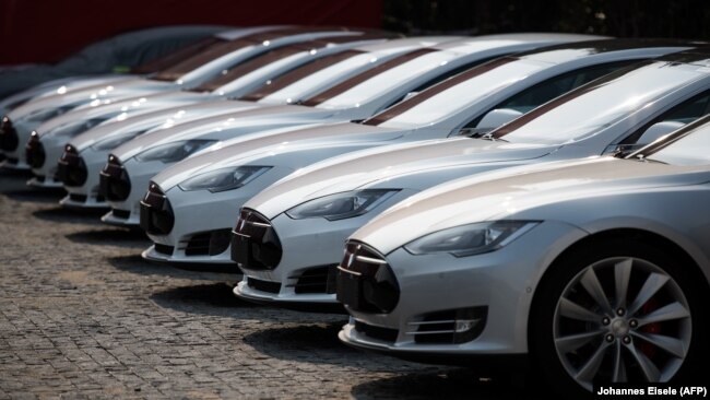 Teslanın Çində satdığı elektrik avtomobilləri