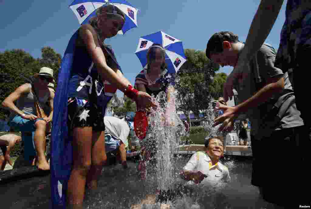 Melbourne, 16. januar 2014. Foto: REUTERS / Bobby Yip 