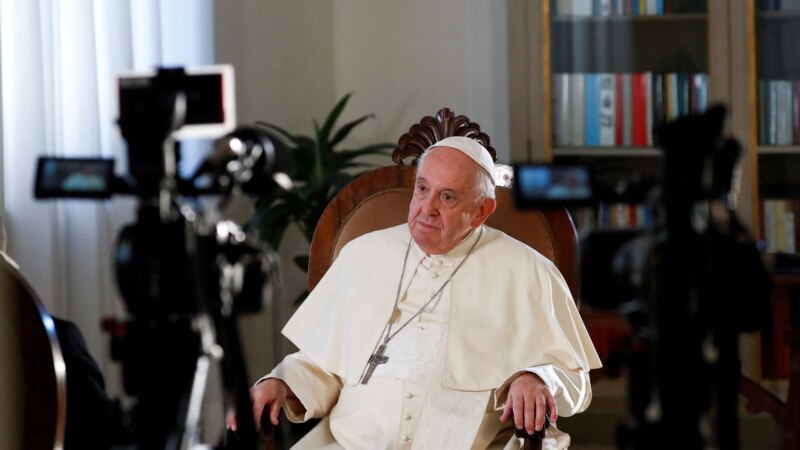Папа Францішак патлумачыў, чаму не называе імя Пуціна і хто на вайне самы жорсткі