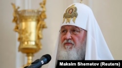 Russian Patriarch Kirill (file photo)