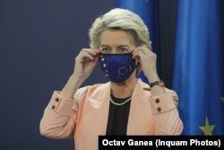 Președintele Comisiei Europene, Ursula von der Leyen, avertizează Belarusul să nu se joace cu viețile migranților folosindu-i pentru a pune presiune pe UE