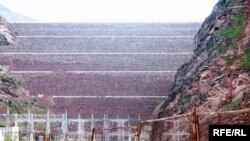 Tajikistan's Nurex Dam and hydroelectric station (file photo)