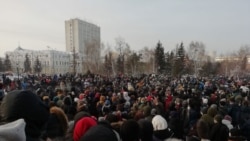 Акция протеста в Омске