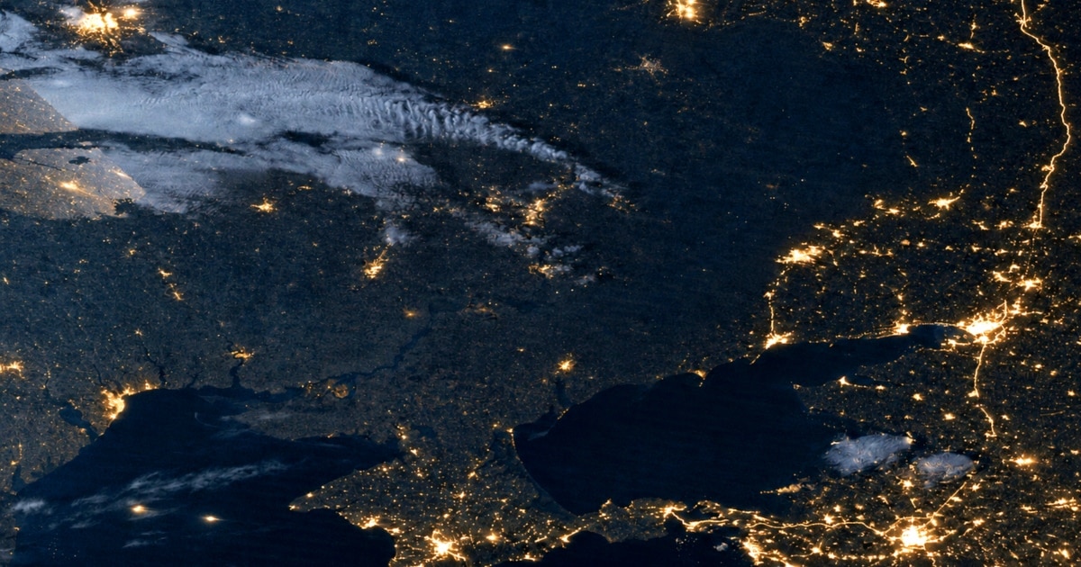 Nighttime Satellite Images Capture Ukraine's Depopulation