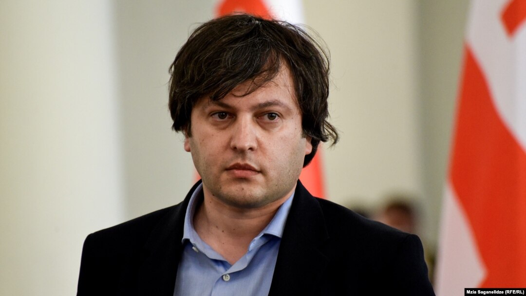 The leader of the ruling Georgian Dream party, Irakli Kobakhidze, has annulled an EU-brokered deal with opposition parties after only three months. (file photo)