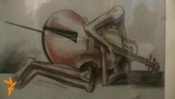 Выстава Арлена Кашкурэвіча ў амбасадзе Чэхіі