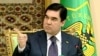 Turkmenistan President Gurbanguly Berdymukhammedov at a State Security Meeting in Ashgabat on March 29: "There's the door!"