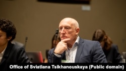 Былы беларускі палітвязень Дмітрыйс Міхайлаўс, 2025 год
