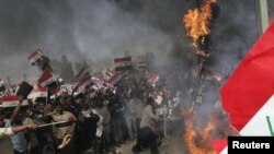 Protest šiita u Iraku, najnestabilnijoj zemlji svijeta, 9. aprila 2010. godine 