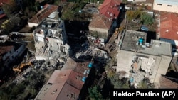 Tërmeti në Thumanë të Shqipërisë.
