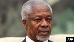 UN-Arab League envoy to Syria Kofi Annan
