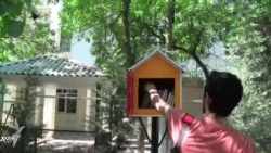 Bakıda açıq hava altında ictimai kitabxana açıldı