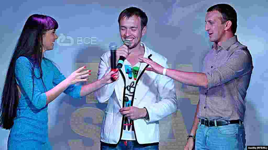 “TatarStar” кичәсе.Луиза, Салават, Фәнил.