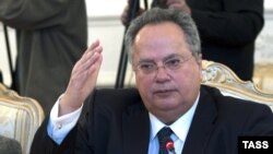 საბერძნეთის საგარეო საქმეთა მინისტრი, ნიკოს კოციასი