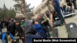 Zeci de cadavre în fața morgii din Teheran, în timpul protestelor violente din Iran