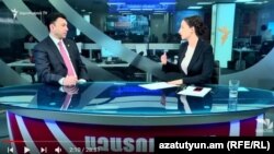 Эдуард Шармазанов в студии Азатутюн ТВ, 29 мая 2018 г.