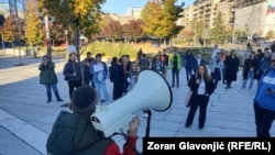 Protest antifašista, Beograd, Srbija, 24. oktobar 2025. 