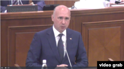 Premierul Pavel Filip în Parlament