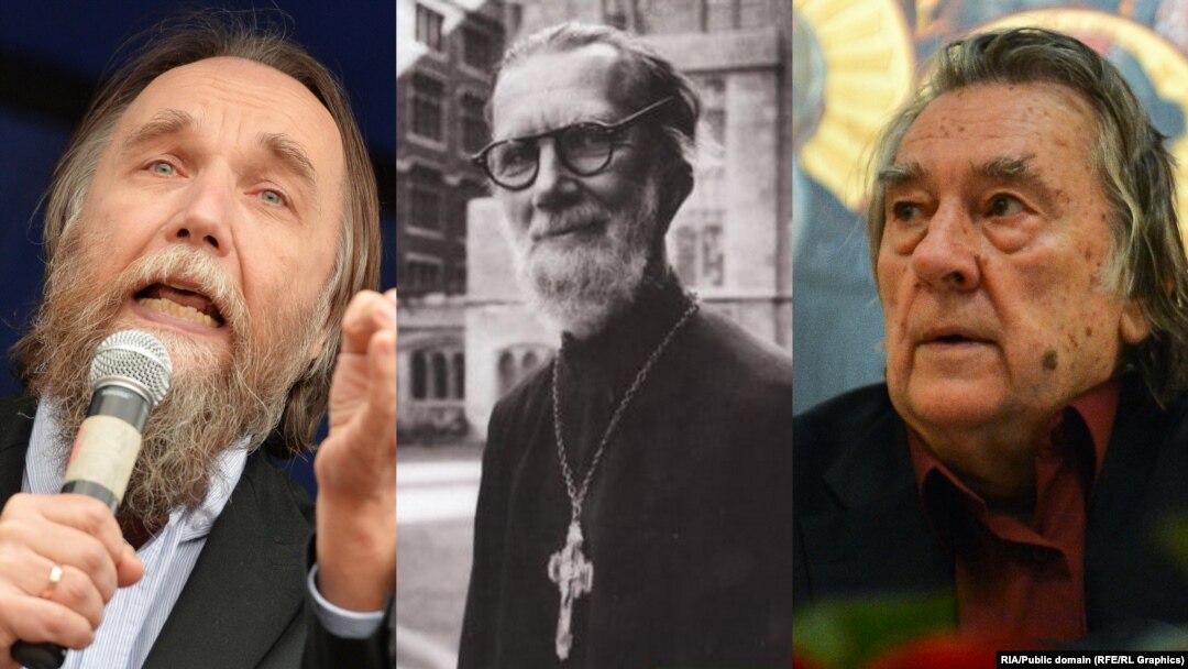 Eurasianism, old and new: Aleksandr Dugin, Giorgy Florovsky and Aleksandr Prokhanov.