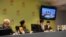 Sa konferencije za novinare o obnovi Hrama Hristovog vaskrsenja, Podgorica, oktobar 2013.
