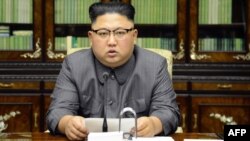 Ким Чен Ын, Солтүстік Корея басшысы.