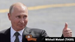 Владимир Путин, който е начело на Русия от 23 години, 2020 г.