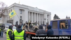 Протест автомобілів на єврономерах, Київ, 22 листопада 2018 року