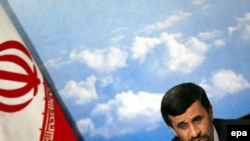 Iranian President Mahmud Ahmadinejad: "We shall build 10 new uranium enrichment plants." (file photo)