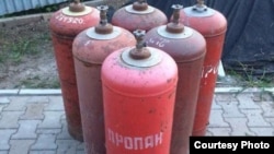 Баллоны с газом. Иллюстративное фото