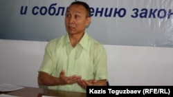 Сакен Шардаров, юрист. Алматы, 16 июля 2014 года.