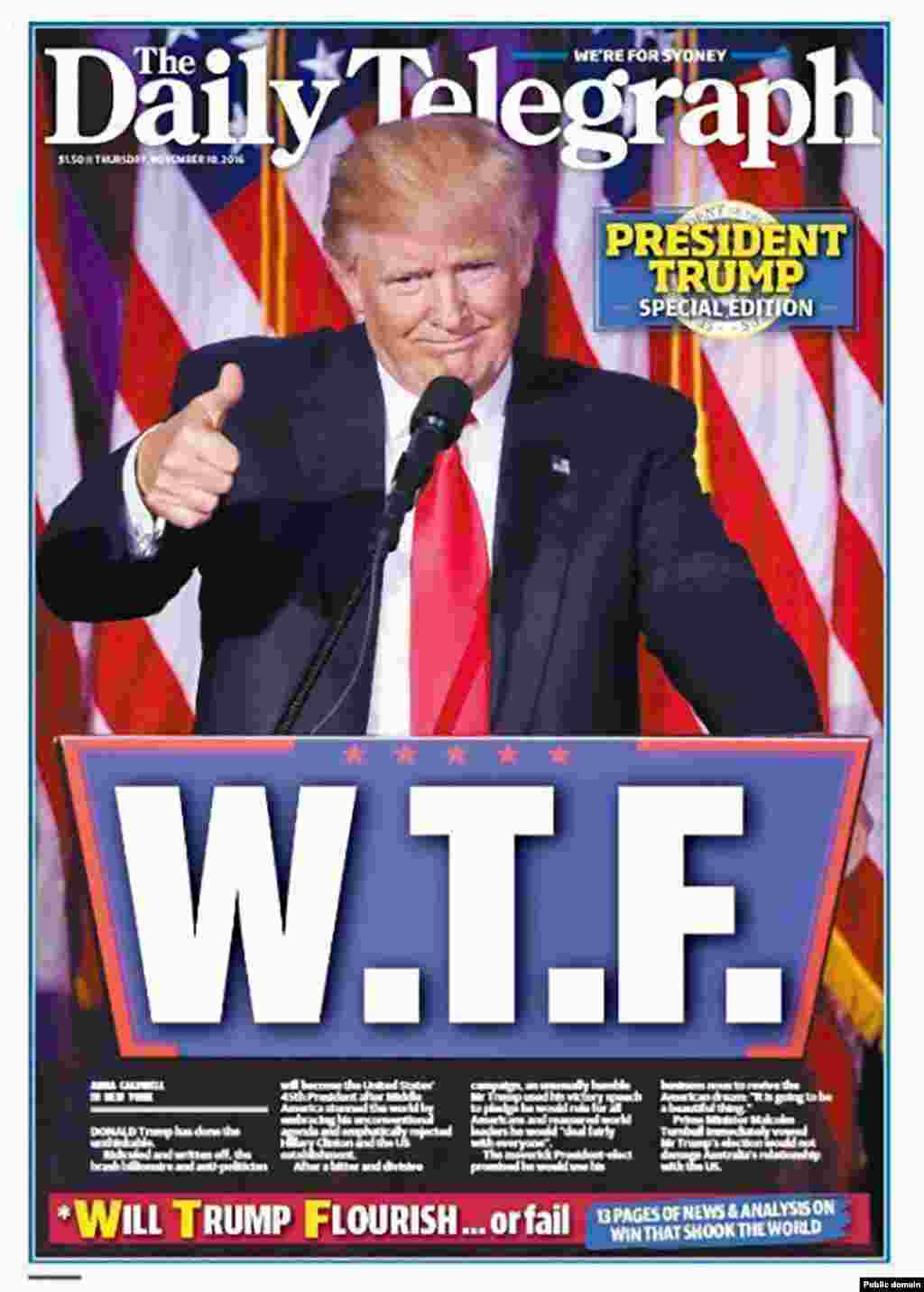 The United Kingdom’s Daily Telegraph newspaper.