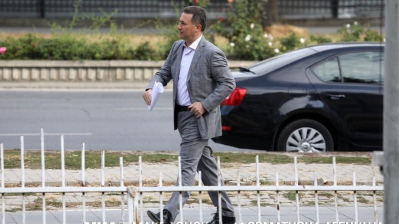Груевски нелегално и пеш влегол во Албанија, тврди полицијата 