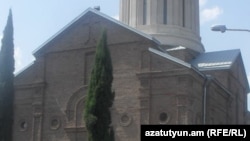 Armenia - The Armenian St. Echmiatsin church in Tbilisi, 10 September 2014