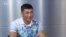 Kyrgyzstan Bishkek One of the best kokboru player Manas Niyazov giving interview to Azattyk 