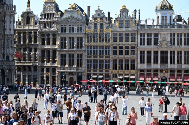 Площа Grand-Place у Брюсселі. Літо, 2026 ірк