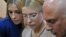 Yulia Tymoshenko and her husband, Oleksandr, in Kyiv in a 2004 photo. Unlike his publicity-savvy wife, Oleksandr has remained largely out of the limelight during their 32-year marriage.