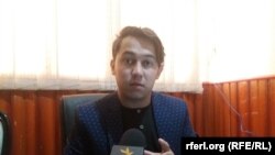 آرشیف، محمد عارف نوری سخنگوی والی غزنی حین مصاحبه با رادیو آزادی.