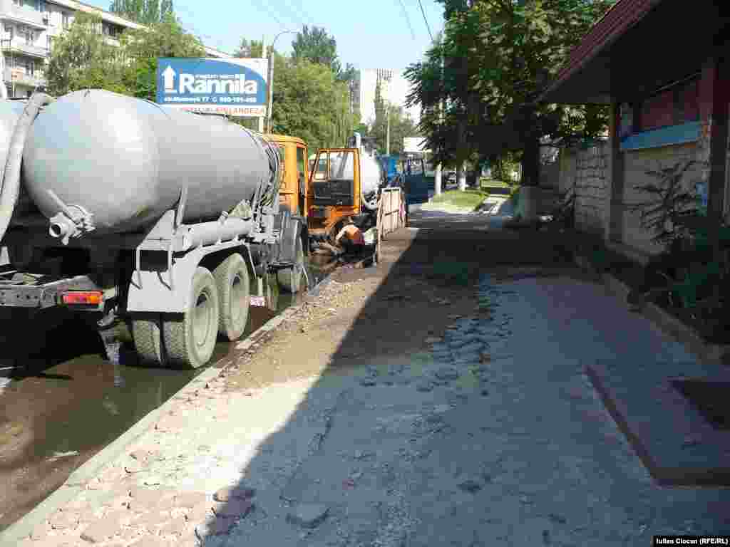 Cârpirea unei ţevi sparte