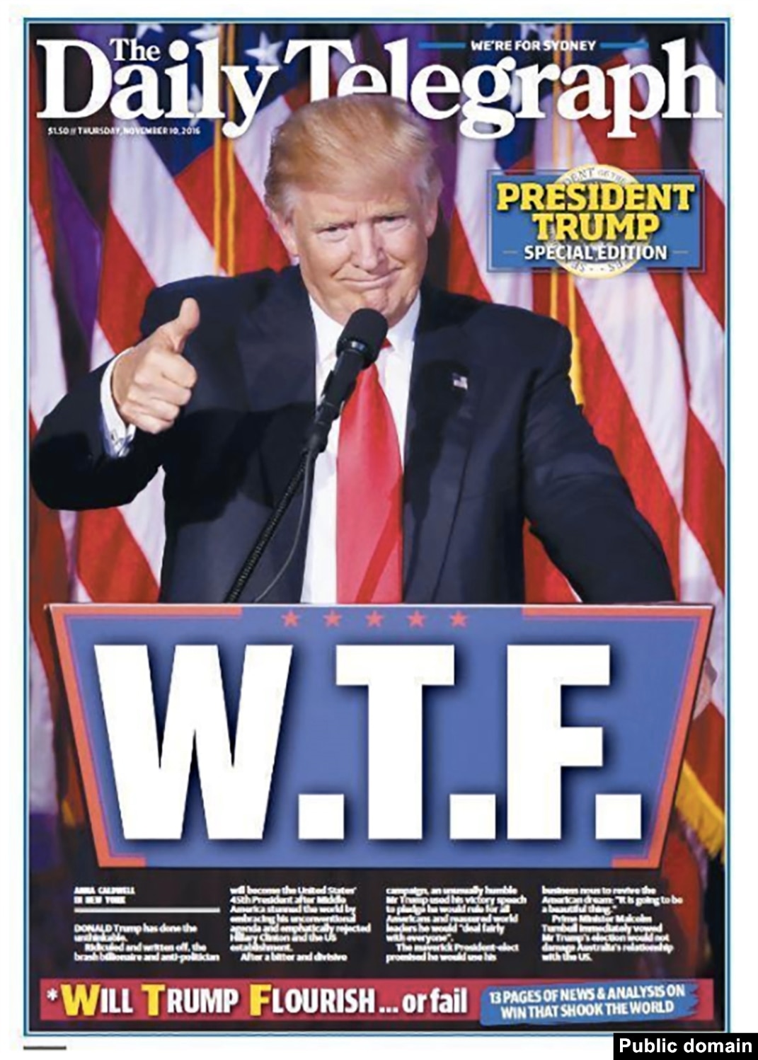 Trump: The World's Media React