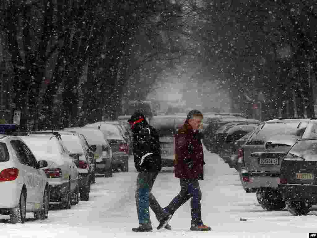 Srbija - Niš, 02.02. 2012. Foto: AFP / Saša Đorđević 