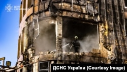 Наслідки російського удару по житловому будинку у Харкові. 3 квітня 2026 року